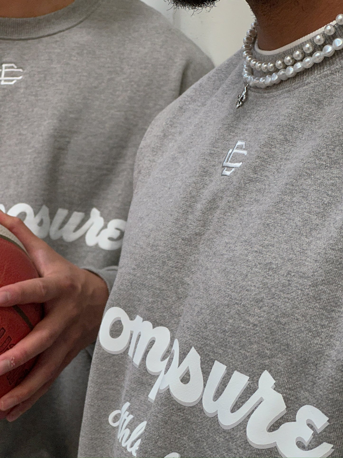 athletics club grey sweatshirt