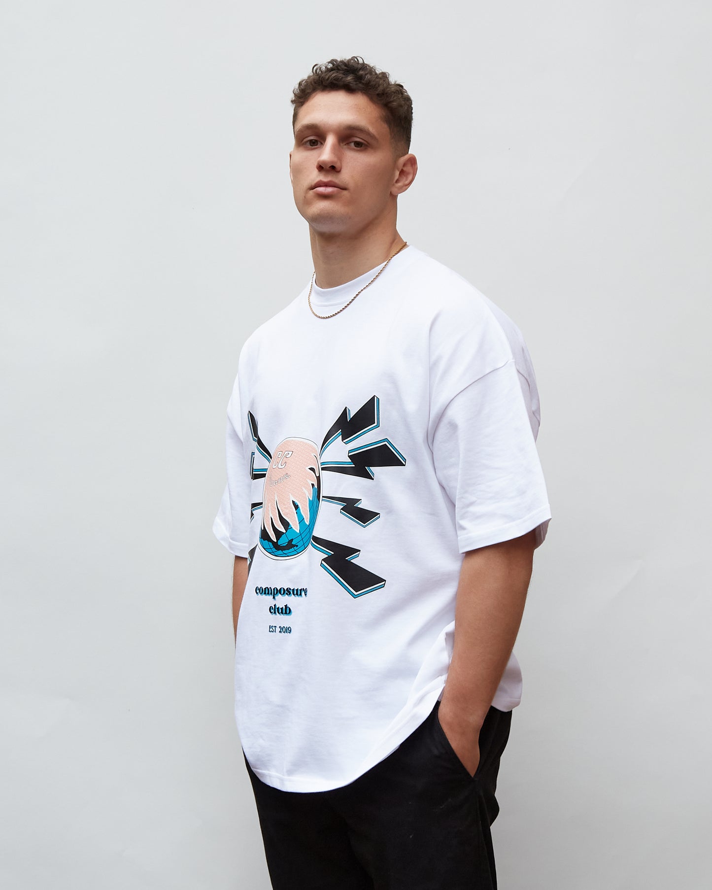 maglietta bianca anniversario 2