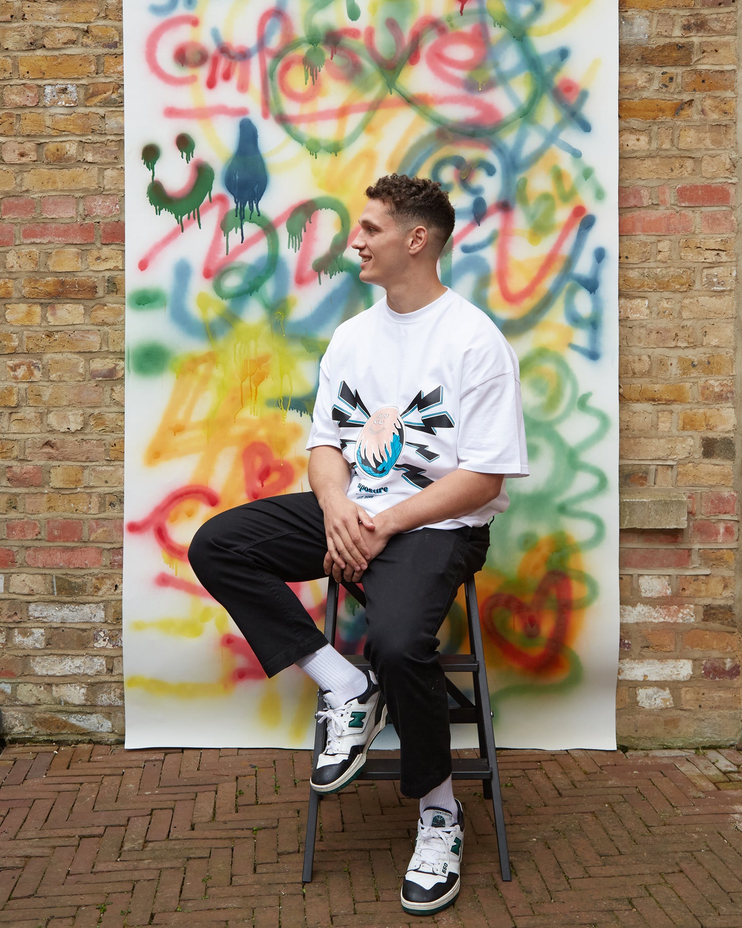 maglietta bianca anniversario 2