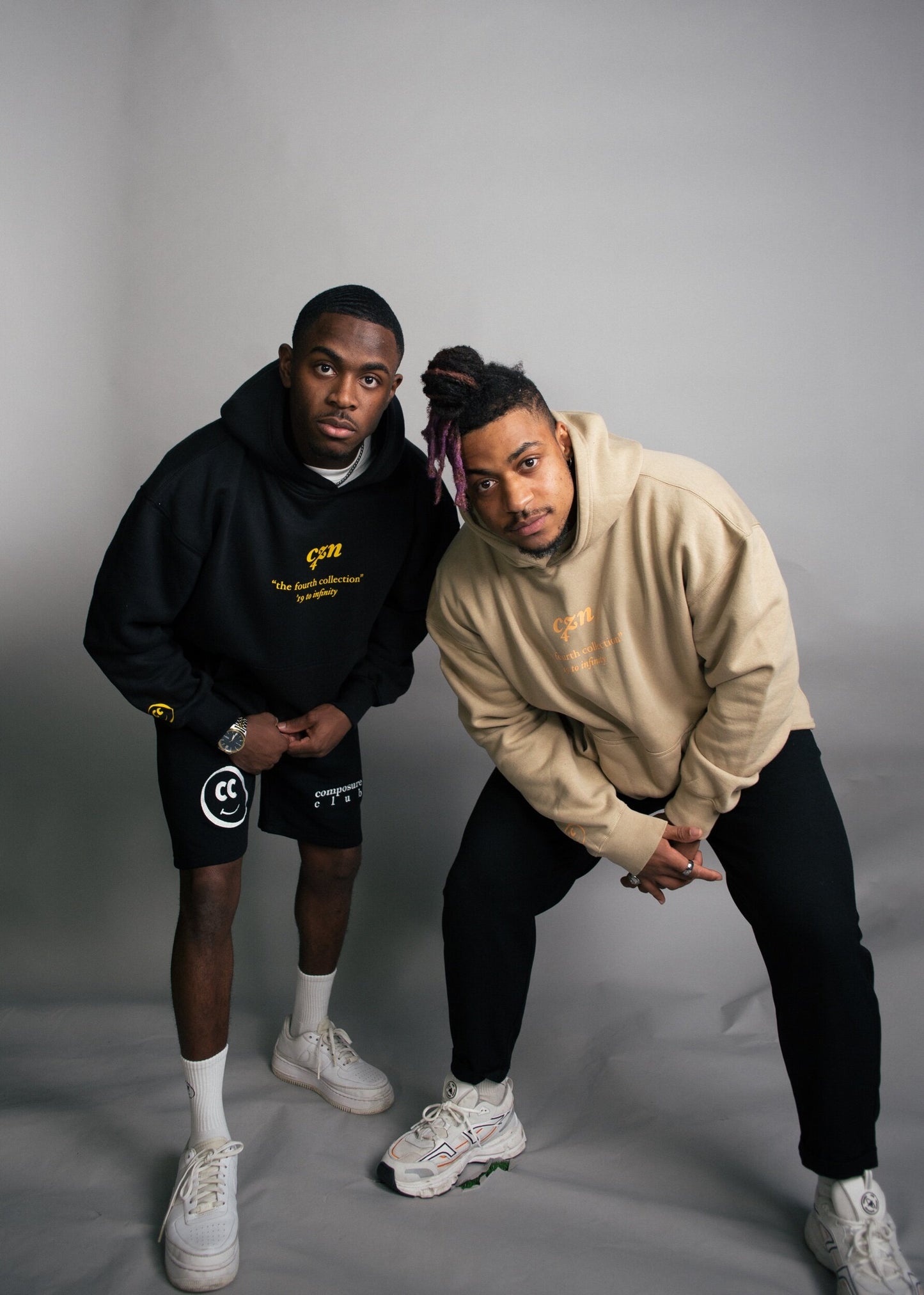 Felpa con cappuccio CZN 4 - tè freddo alla pesca