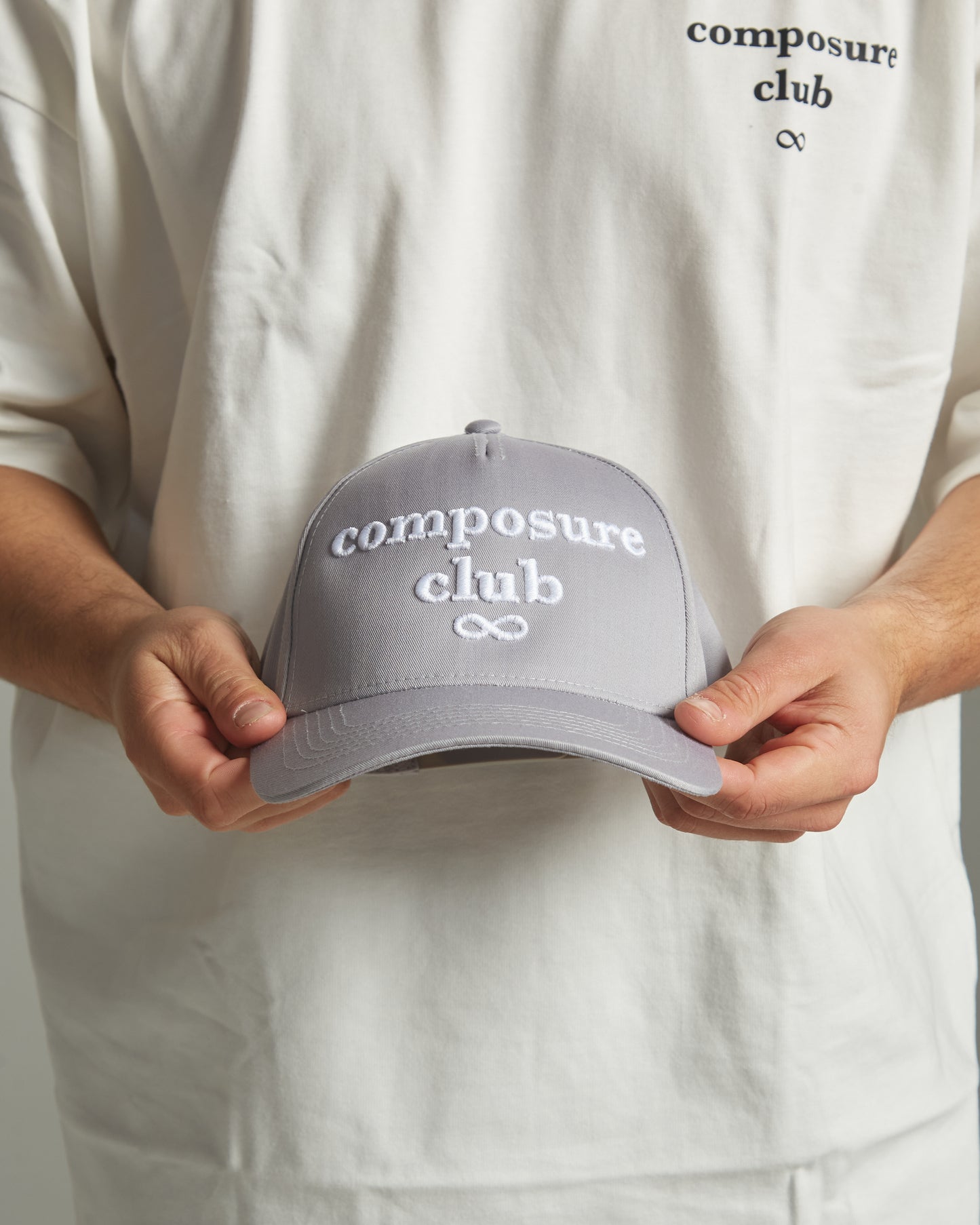 CZN infinito - cappuccio grigio