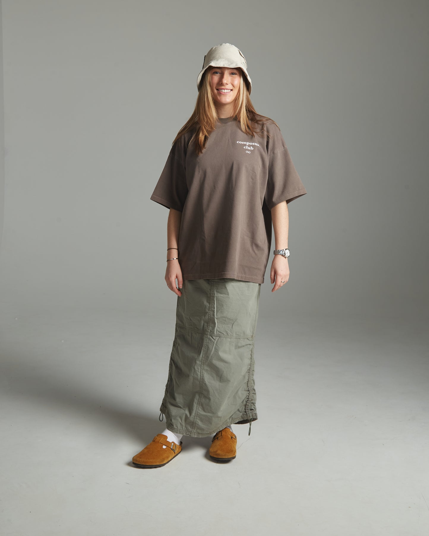 CZN infinito - maglietta marrone