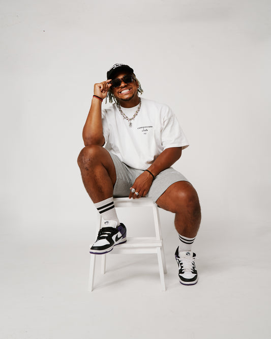 CZN infinito - maglietta bianca